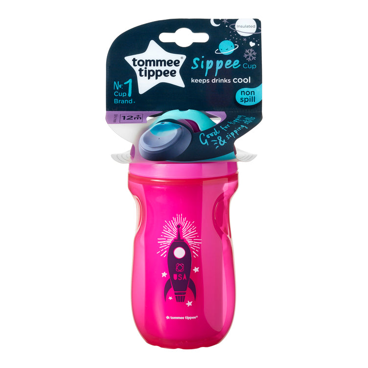 Tommee Tippee Insulated Drinking Cup, 260ml - Blue/Purple