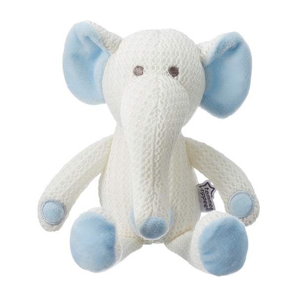 Tommee Tippee Breathable Toy, Eddy The Elephant - Blue