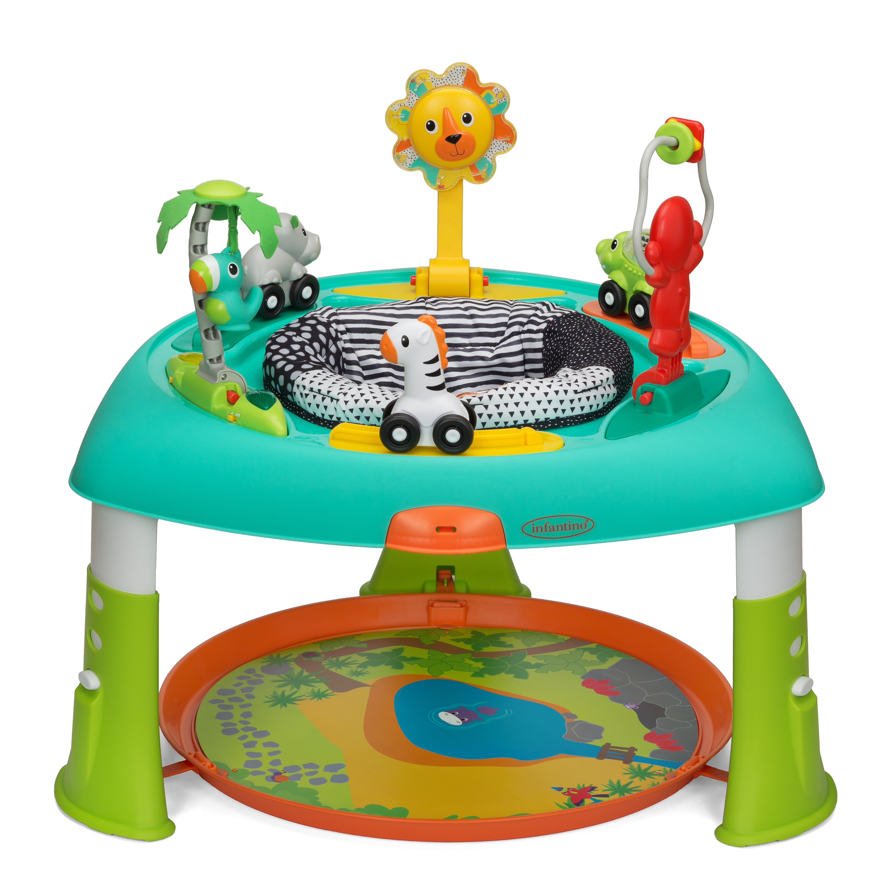 Infantino - Sit, Spin & Stand Entertainer, 360 Seat & Activity Table