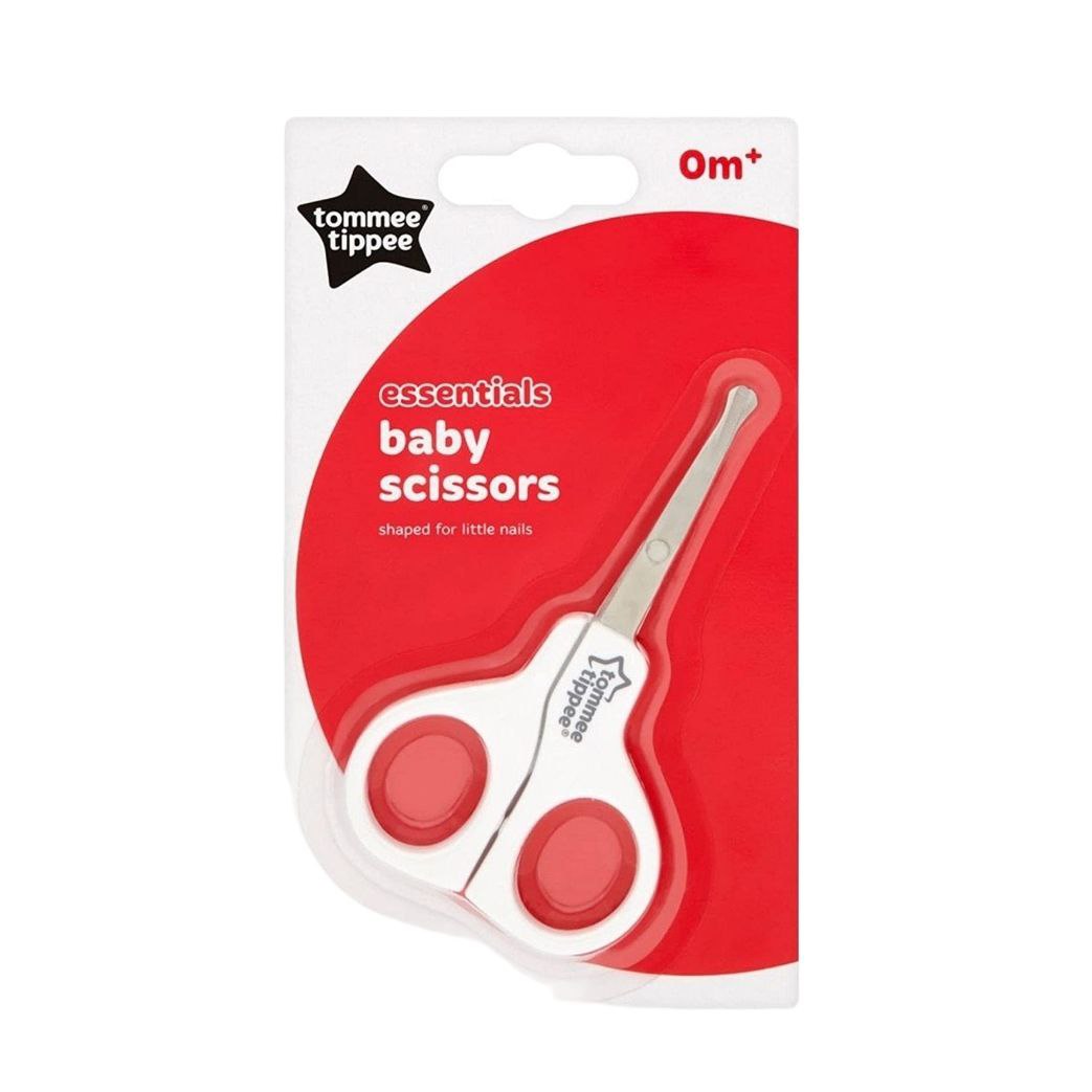 Tommee Tippee Essentials Baby Nail Scissors, Pack of 1- White