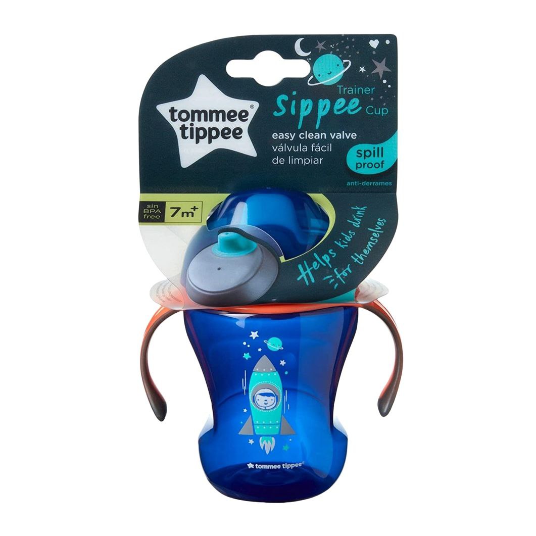 Tommee Tippee Easy Drink Cup, 230ml (Blue/Purple)