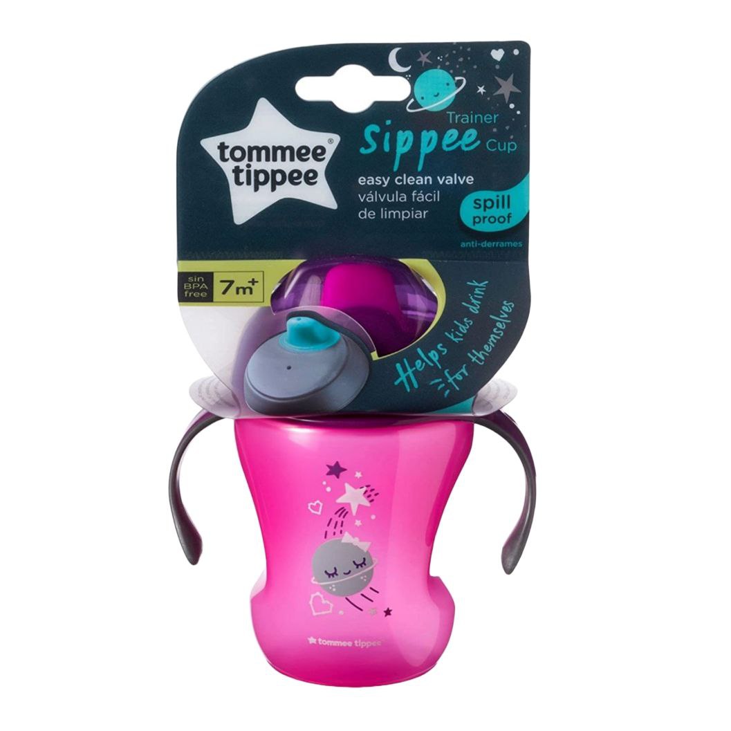 Tommee Tippee Easy Drink Cup, 230ml (Blue/Purple)