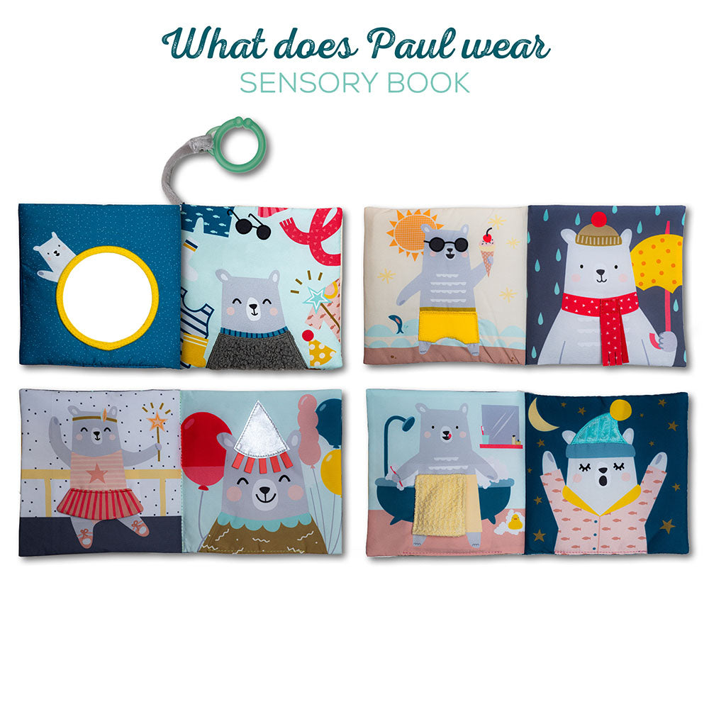 Taf Toys - What does Paul Wear Book